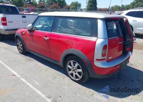 2008 Mini Cooper Clubman из США, поврежденный, VIN WMWML33538TJ46594